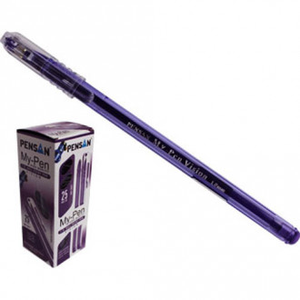 Ручка кулькова, фіолетова My-Pen, Імп