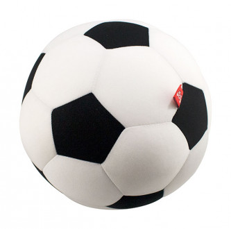 Антистрессовая игрушка мягконабивная &quot;SOFT TOYS &quot;Футбольный мяч&quot; белый, 20*20см