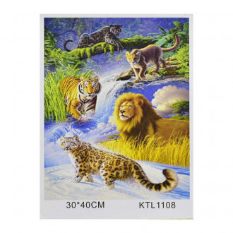 Картина по номерам KTL 1108 (30) в коробке 40х30