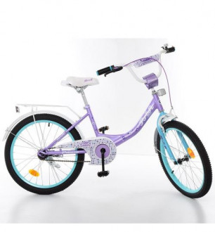 Велосипед детский PROF1 20д. Y2015 (1шт) Princess,сирен-мятн,звонок,подножка