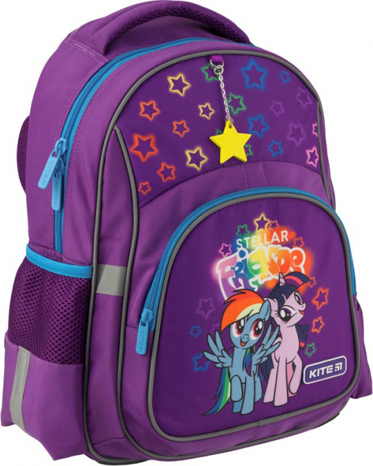 Рюкзак школьный Kite Education My Little Pony 37.5х29х13 см 13.5 л Фиолетовый (LP19-518S) Фото