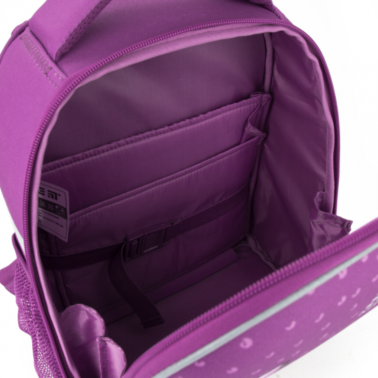 Рюкзак школьный каркасный Kite Education My Little Pony для девочек 790 г 35 x 26 x 13.5 см 12 л Фиолетовый (LP20-555S) + пенал в подарок Фото