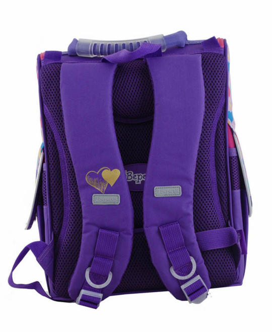 Рюкзак каркасний &amp;quot;1В&amp;quot; /554120/ H-11 EAH purple, 34*26*14 (1/4) Фото