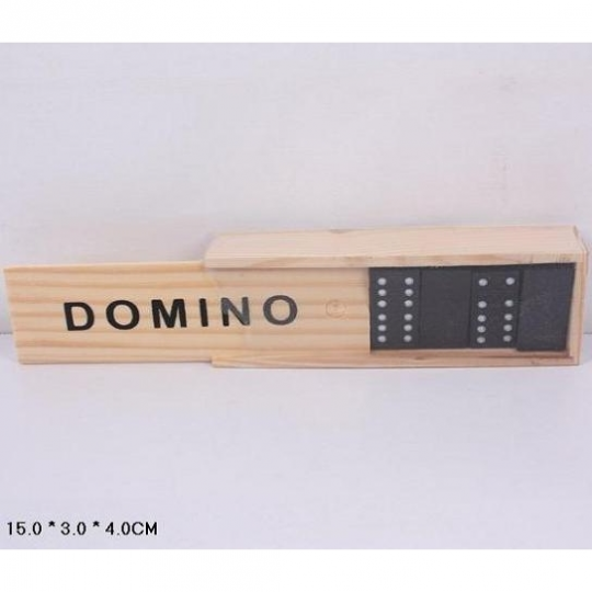 Домино B15623 в деревянном футляре 15*3*4см Фото
