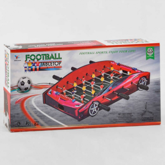 Футбол 2350 (12) настольный, деревянный, размер поля 51,2 х 24,5 см, в коробке Фото