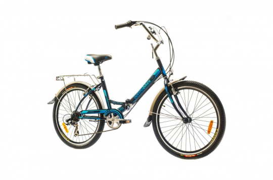 Велосипед 24&quot; Optimabikes VECTOR  14G     St с багажн. чёрно-красный  2015 Фото