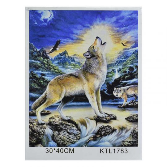 Картина по номерам KTL 1783 (30) в коробке 40х30 Фото