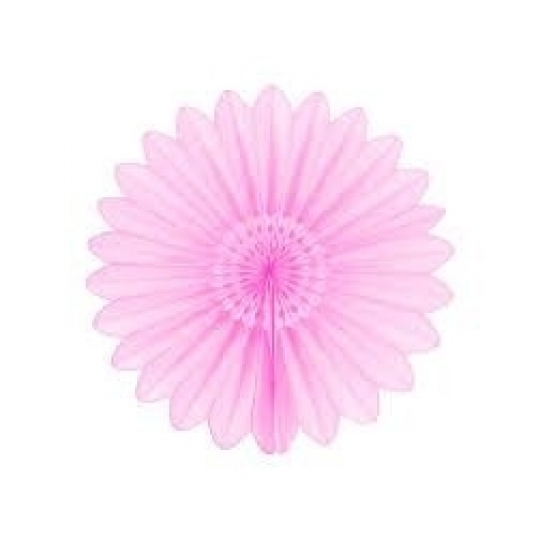 Декор из бумаги тишью - веер розовый  купить (набор из 2 штук 50 и 40 см) Фото