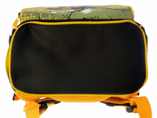 Рюкзак коробка Josef Оtten (JO) 1721 Машины монстры, ортопедический, черный/желтый Фото