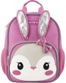 Рюкзак детский с ушками Kite Kids Bunny для девочек 295 г 29 x 21 x 9.5 см 7 л Розовый (K20-549XS-1)