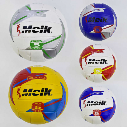 Мяч волейбольный С 34196 5 видов, 270 грамм, материал PVC Фото