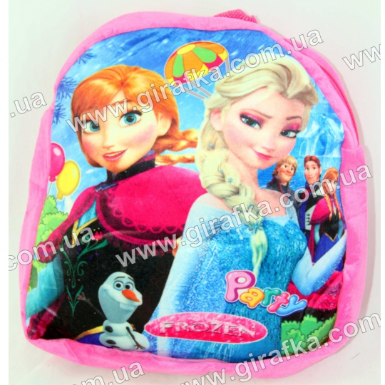 Рюкзак плюшевый Фроузен Frozen для девочки Фото