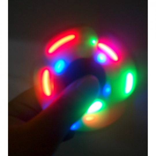 Спиннер светящийся LED спинер spinner крутилка Фото