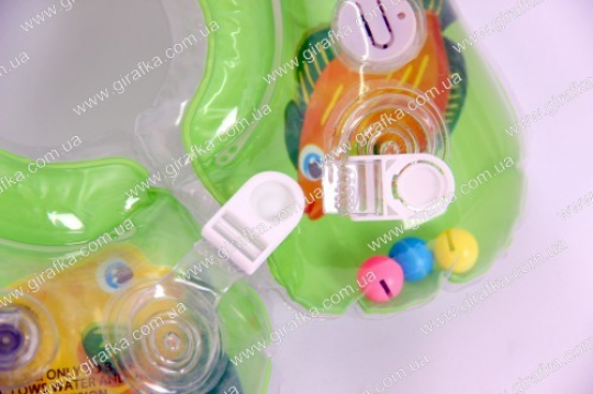 Круг на шею для плавания малышей с рождения с музыкальным чипом Фото
