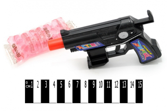 Пистолет с водяными пулями в п/э /360/ Фото