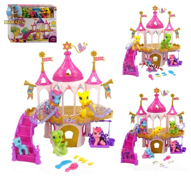 Замок литл пони. Королевский свадебный замок пони. Замок Королевский игрушечный для пони. Замок пони игрушки. Наборы пони с замком.