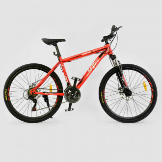 Велосипед Спортивный CORSO 26&quot;дюймов JYT 001 - 7941 ORANGE SPIRIT(1) Металл, 21 скорость