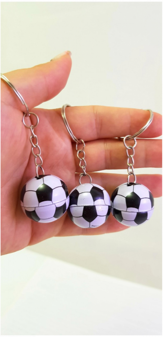 Брелок пластик Мяч футбольный цена за упак(12шт) 5-549 (2132) Фото