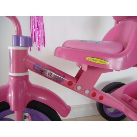 Велосипед трехколесный для девочки розовый (BT-CT-0008) Фото