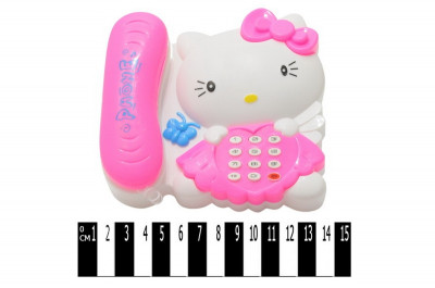 Телефон с трубкой &quot;Hello Kitty&quot; /288/