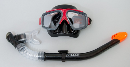 Набор для плавания маска и трубка Intex 55949 Фото