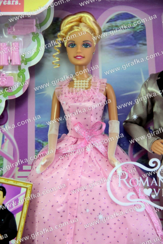 Кукла в свадебном платье невеста с женихом Romantic Lover Фото