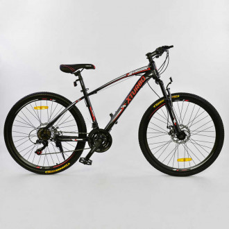 Велосипед Спортивный CORSO 26&quot;дюймов 0015 - 701 BLACK-RED X-Turbo (1)