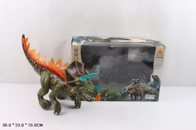 Животные 60096 (24шт/2) динозавр, свет, звук, ходит, в коробке 36*23*15 см