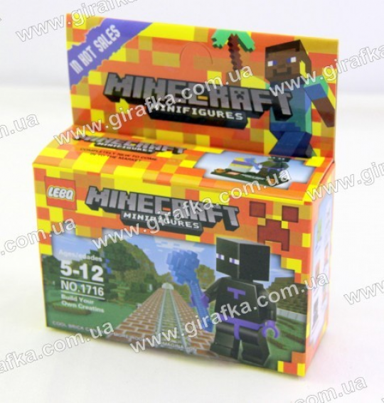 Конструктор Minecraft минифигуры 1716 Enderman Фото