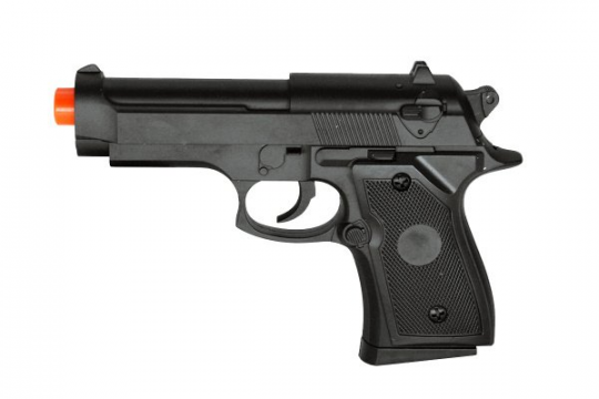 Пистолет пневматический CYMA ZM21 копия Beretta 92 металлический с пулями Фото