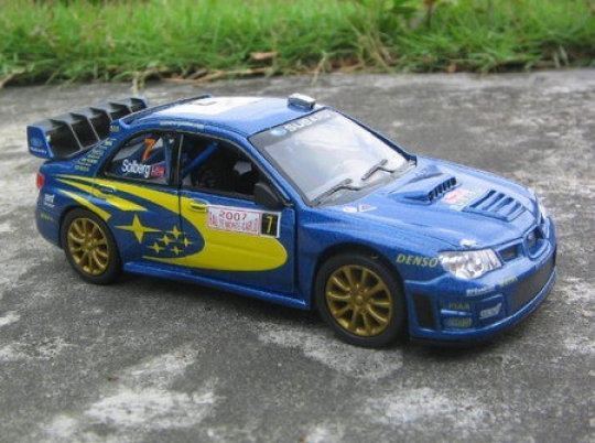 Машина металлическая &quot;KINSMART &quot; KT5328W &quot;SUBARU IMPREZA WRC 2007 Фото