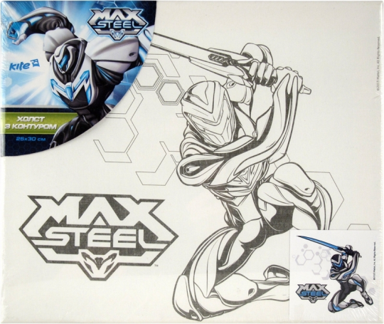 Холст с контуром Max Steel (25*30см) МХ14-218К Фото
