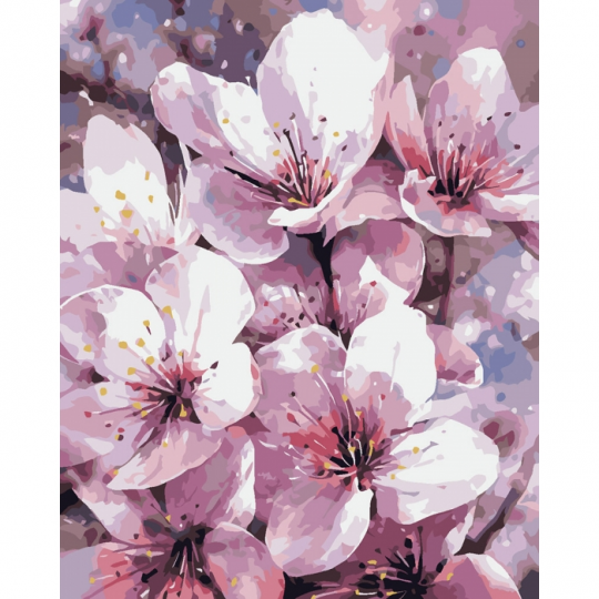 Картины по номерам - Чарующая Весна (КНО2946) Фото
