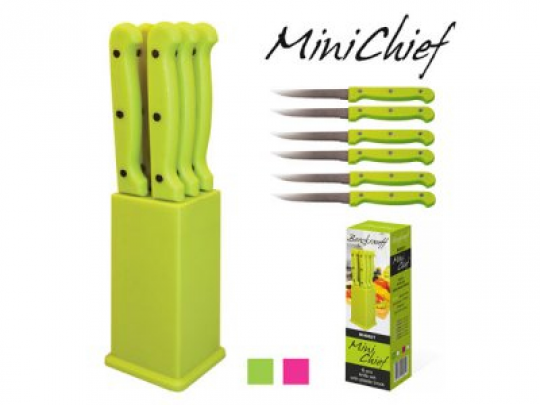 Ножи кухонные &quot;Mini-chief&quot; 7пр/наб MH0821 (36наб) Фото