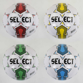 Мяч футбольный C 40065 (100) 4 цвета, 260-280 грамм, материал PVC