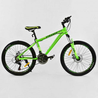 Велосипед Спортивный CORSO 24&quot;дюйма JYT 004 - 804 GREEN STRANGE (1) Алюминий, 21 скорость