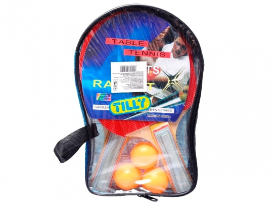 Теннис наст.BT-PPS-0028 ракетки (1,1см,цвет.ручка)+3мяча сумка ш.к./50/ Фото