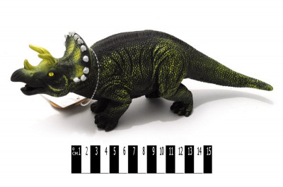 Динозавр резин. в п/э. 30*8,5*11 см. /192-2/