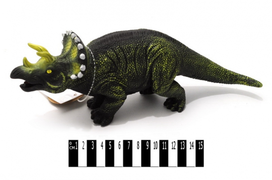 Динозавр резин. в п/э. 30*8,5*11 см. /192-2/ Фото