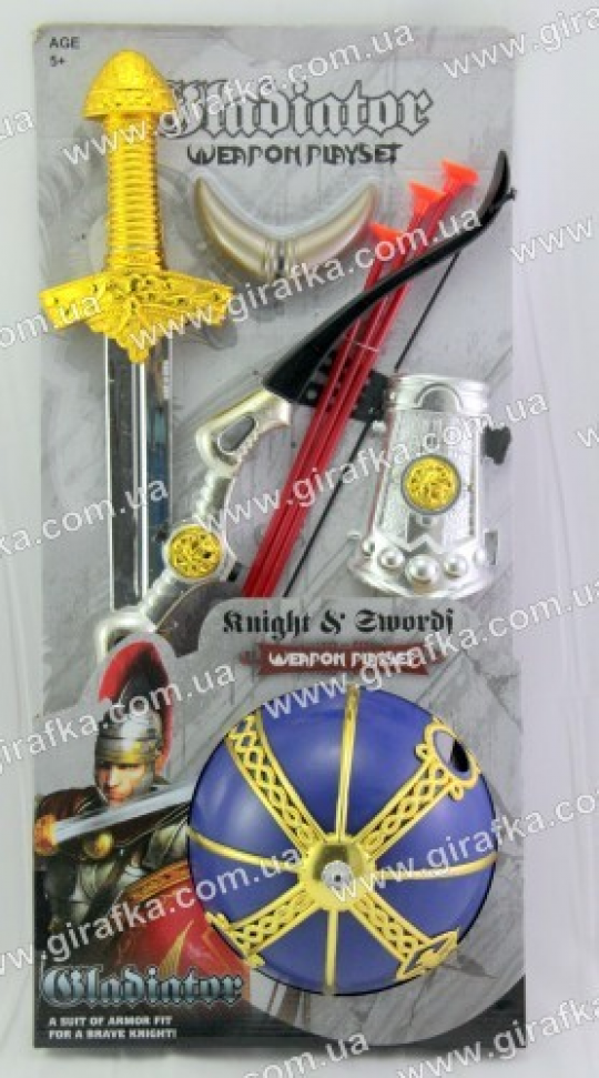 Рыцарский набор для викинга с луком и мечом 6905 Фото