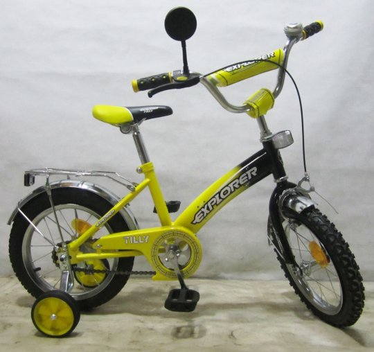 Велосипед EXPLORER 14 T-21413 yellow + black Фото