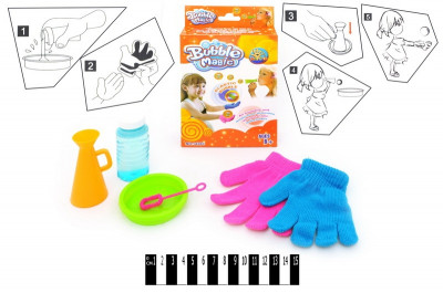 Мыльные пузыри ( набор для игры + рукавички)