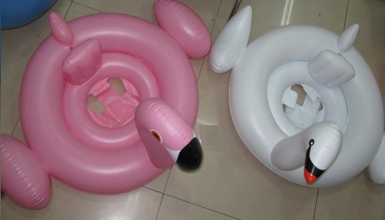 Детский надувной круг-плотик TT14006 «Лебедь» и «Фламинго» Фото