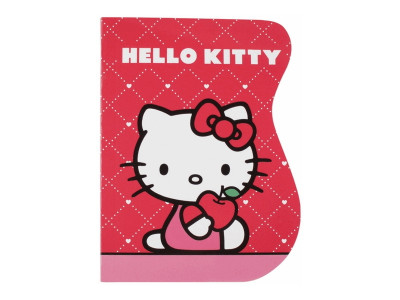 Блокнот вырубка, клей, 60л., А6 Hello Kitty /1/50/100/