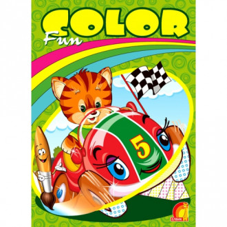 Книга дитяча &quot;Дитяча творчість Fun color Транспорт &quot;(Р), 23*17см