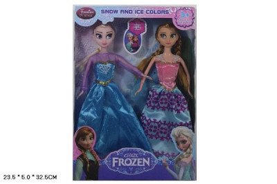 Кукла &quot;Frozen&quot; ZH9065B 2 сестры, Анна и Эльза
