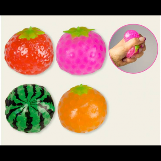 Антистресс 4 вида фрукты с шариками орбиз Фото