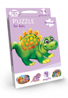 Пазлы детские, развивающие «Puzzle For Kids», серия 2, в кор.9*2,5*13см PFK-05