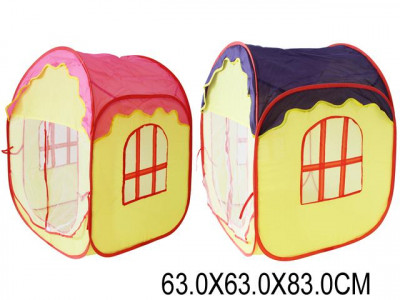 Палатка-домик 4005 (48шт/2) 2 цвета, в сумке 63*3*83см