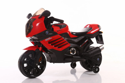 Эл-мобиль T-7212 RED мотоцикл 2*6V4.5AH мотор 2*15W 95*47*63 ш.к. /1/